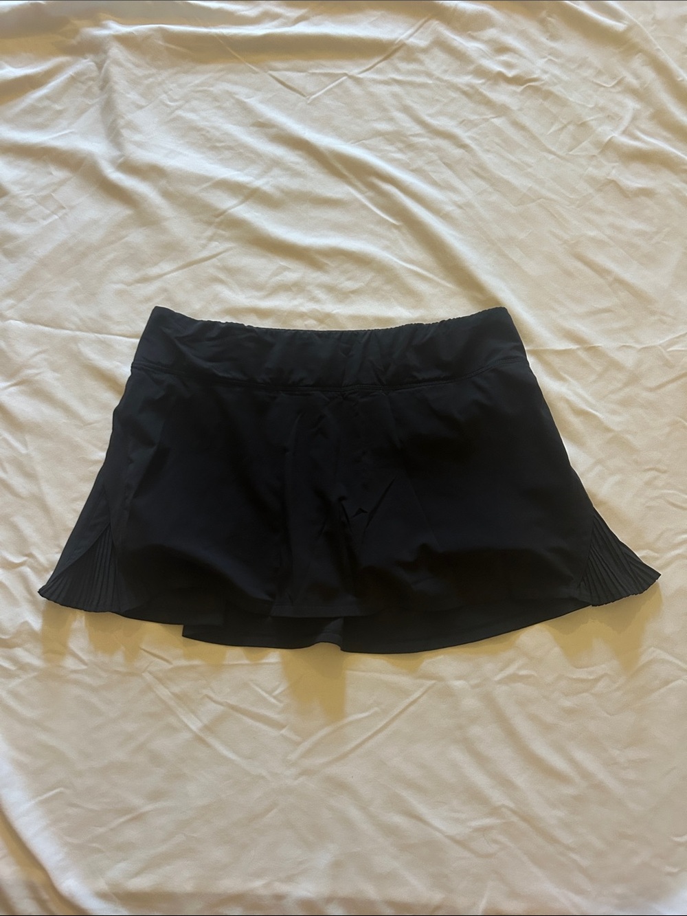 Lululemon Black Women's Athletic Skirt with shorts